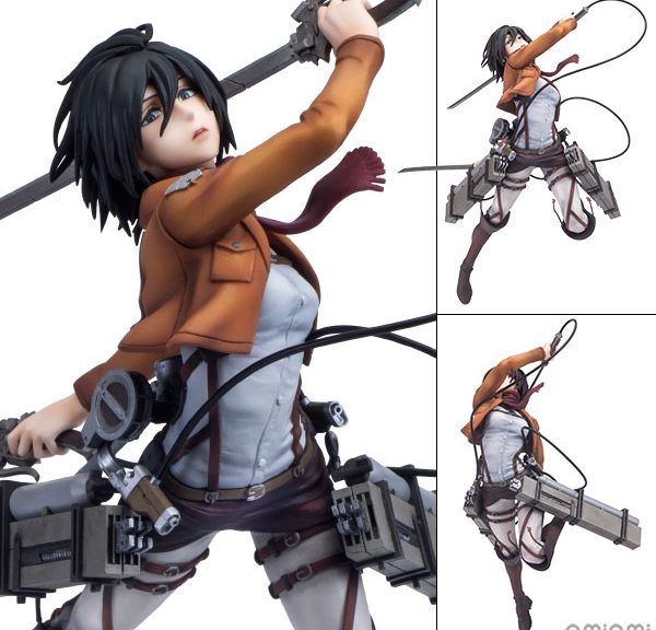 Hdge technical statue No.5 – Mikasa Training Corps Ver. [Attack on Titan]