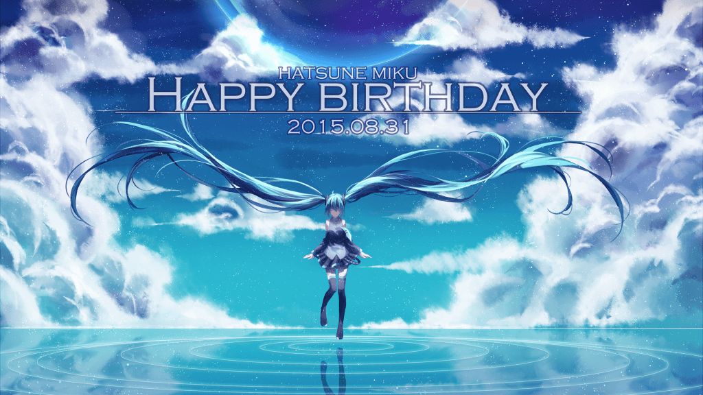 Hatsune Miku blev 16 i går hvilket fejredes af tegnere