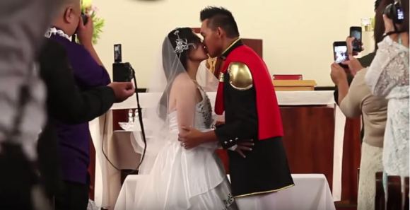 Final Fantasy bryllup video og billeder