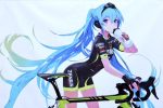 Racing Miku 2015 som cykelrytter