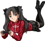 6. Rin Tohsaka (Fate/ Stay Night: UNLIMITED BLADE WORKS TV)