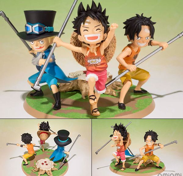 Figuarts ZERO - Luffy, Ace, Sabo -Gikyoudai no Yakusoku- [ONE PIECE]