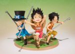 Figuarts ZERO - Luffy, Ace, Sabo -Gikyoudai no Yakusoku- [ONE PIECE]