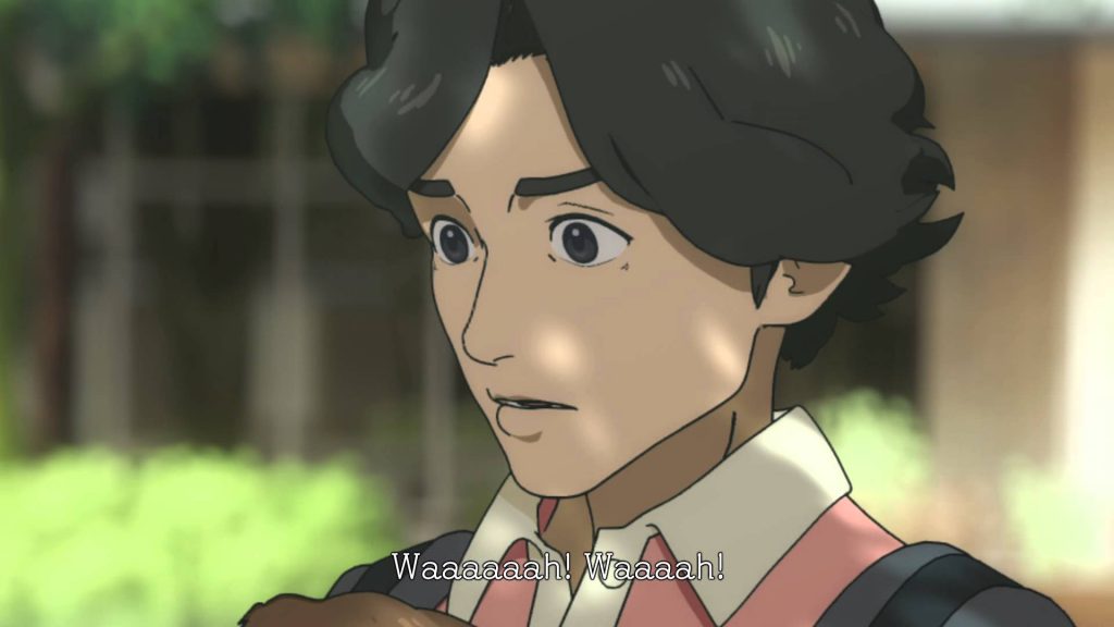 Bygninger bliver til mechaer i reklame