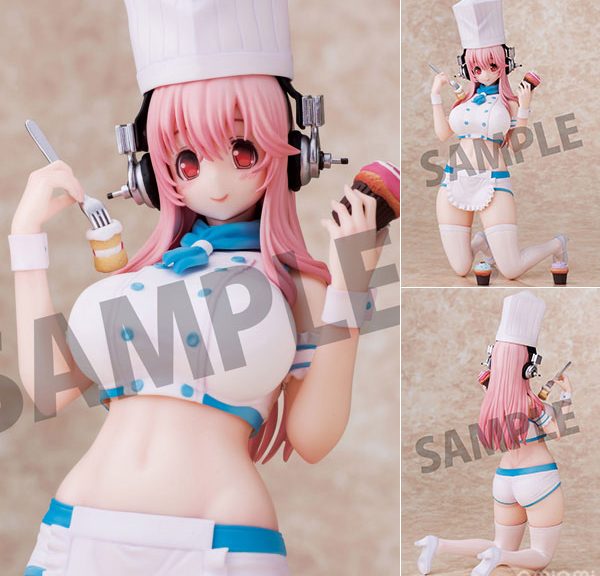 Super Sonico Nama Figure Patissier
