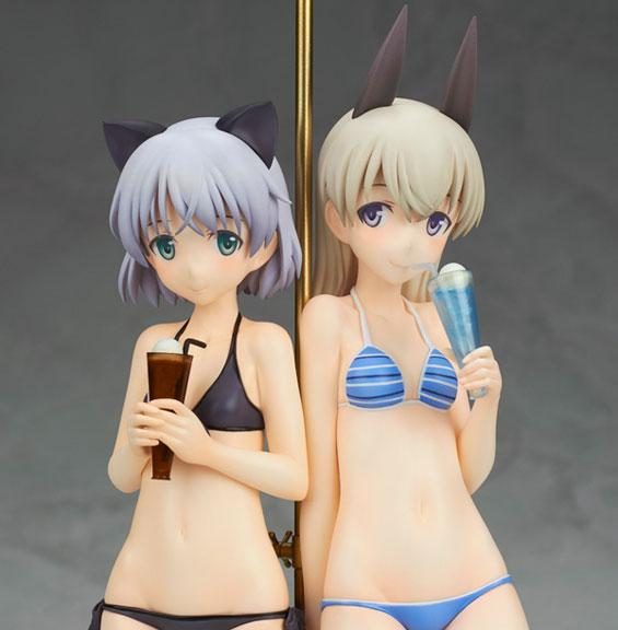 Sanya & Eila Swimsuit Ver. 1/8 skala [Strike Witches 2]