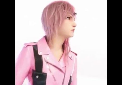 Lighting fra Final Fantasy XIII er model i Louis Vuitton reklame