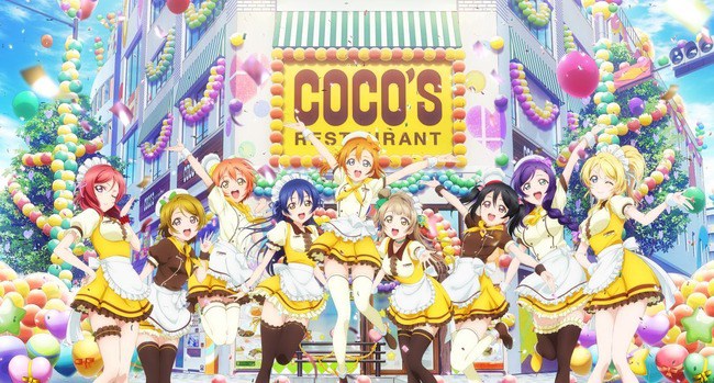 Love Live! samarbejder med COCO’S Restaurant