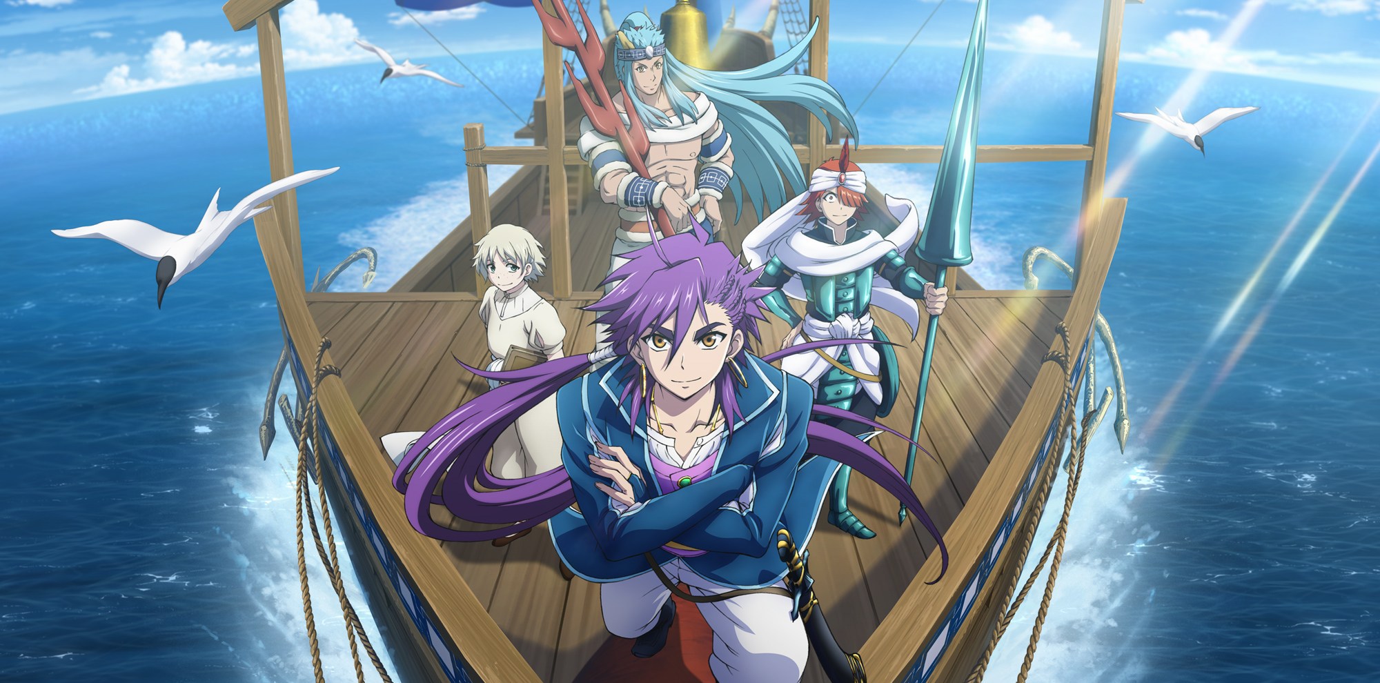 Magi: Sinbad no Bouken TV anime billede