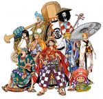 One Piece Kabuki tegnet af Eichiro Oda