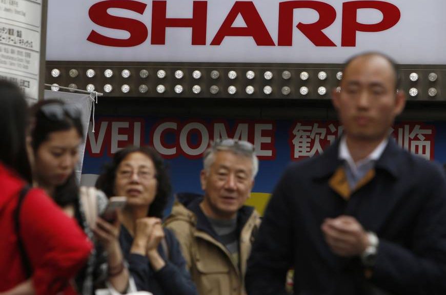 Foxconn køber Sharp for ¥389 milliarder