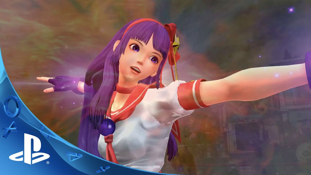 King of Fighters XIV spil trailer afslører Athena og to ny personer