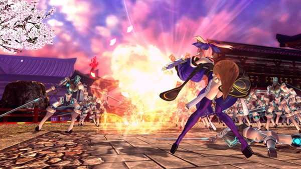 Fate/EXTELLA spil screen shots