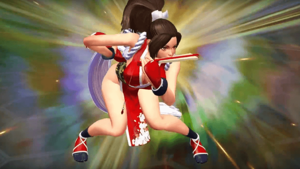 King Of Fighters XIV spil trailer Mai og Banderas