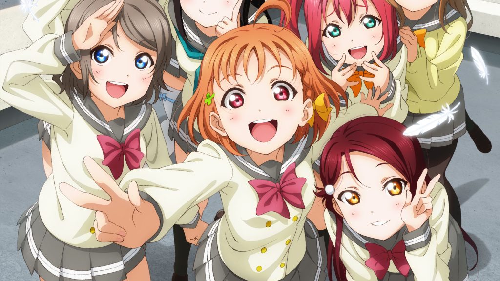 Love Live! Sunshine!! Aqours intro video og billeder