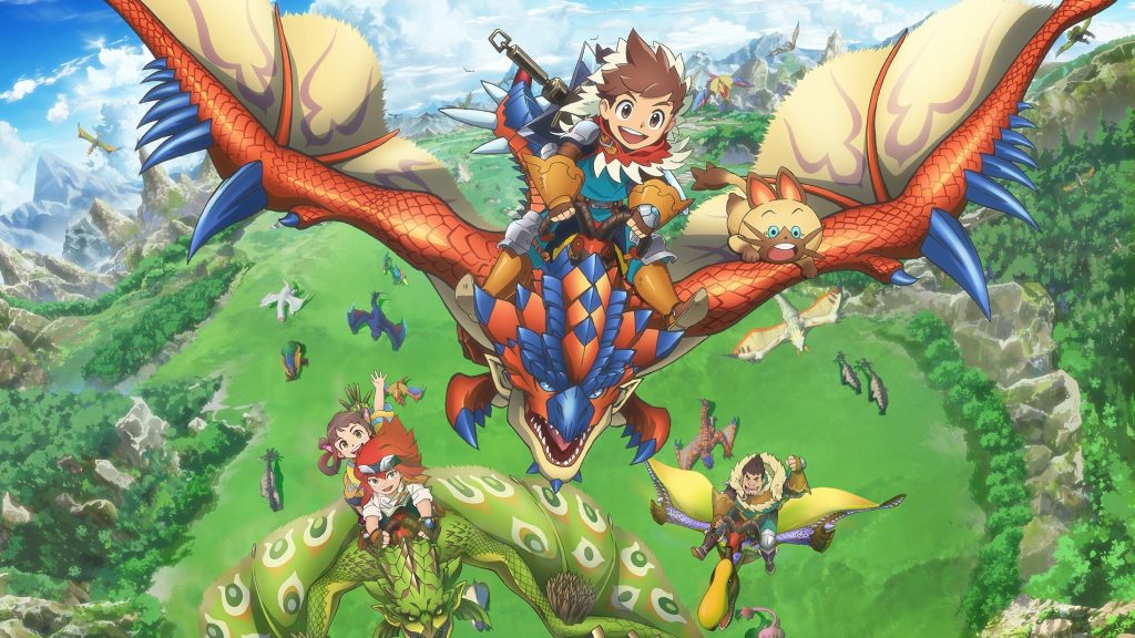 Monster Hunter Stories Ride On TV anime trailer