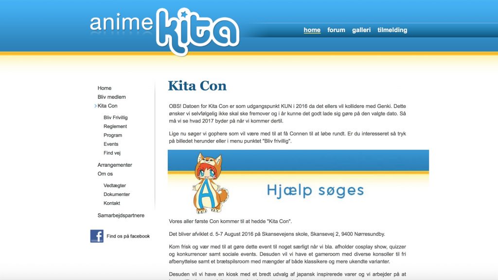 Kita Con 5-7 august 2016