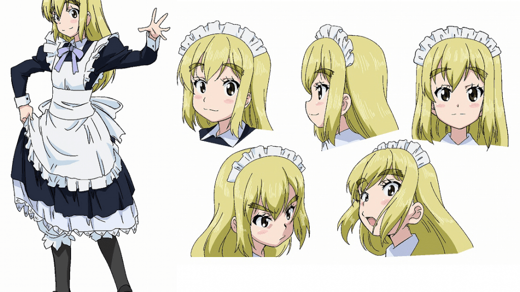 Bakuon!! OAD chara designs af Hikari Hayakawa