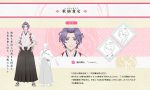 Touken Ranbu Hanamaru TV anime flere roller og character designs