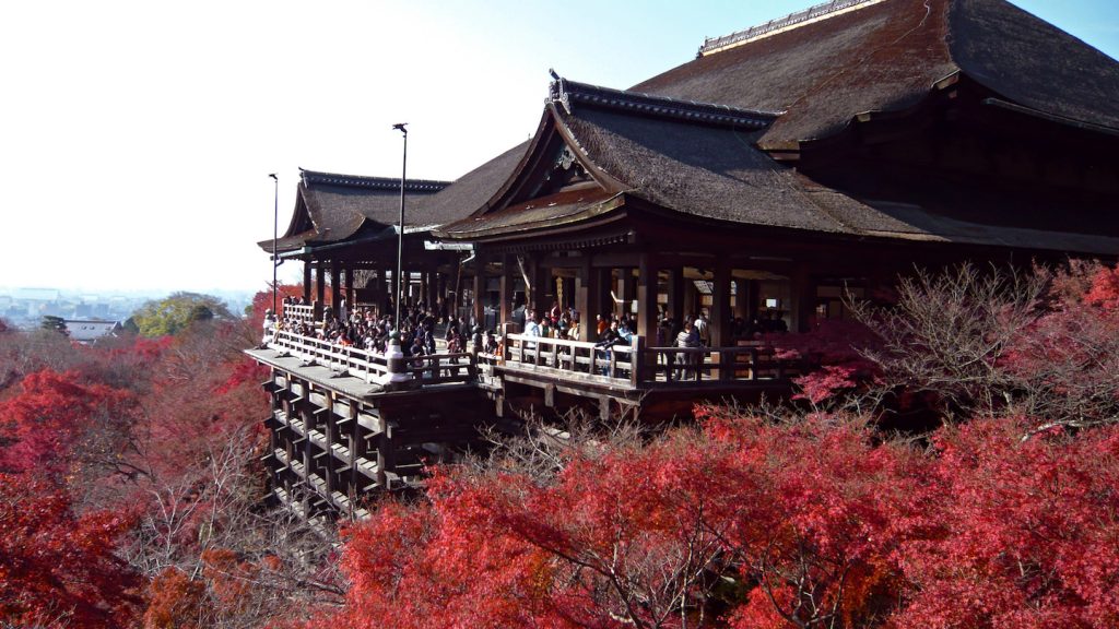 Kiyomiozu-dera i Kyoto