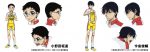 Yowamushi Pedal New Generation anime character designs