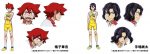 Yowamushi Pedal New Generation anime character designs