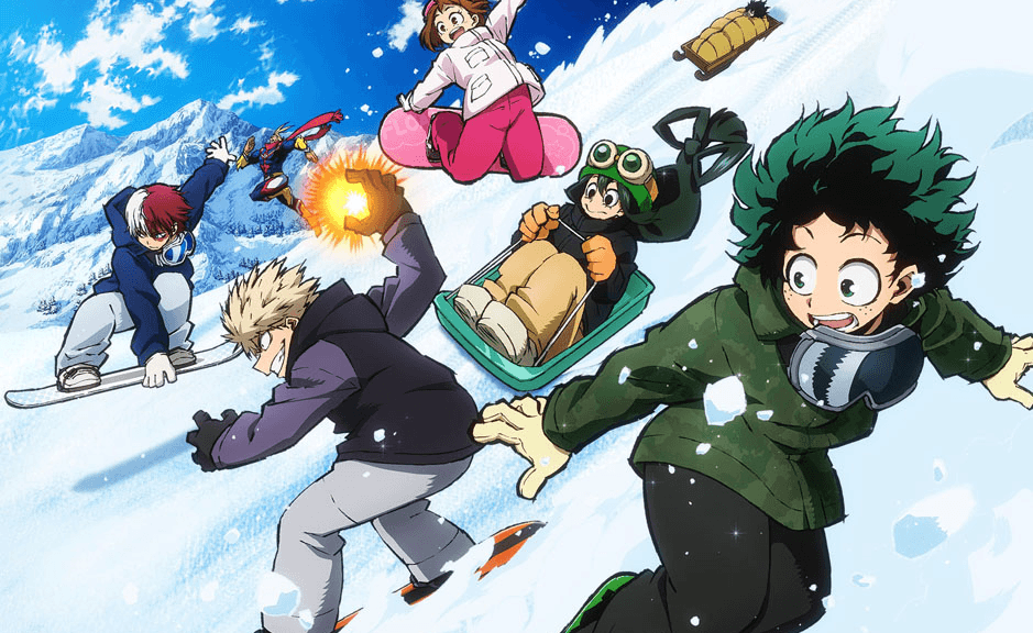 Boku no Hero Academia x Shinjuku Marui Annex Winter samarbejde