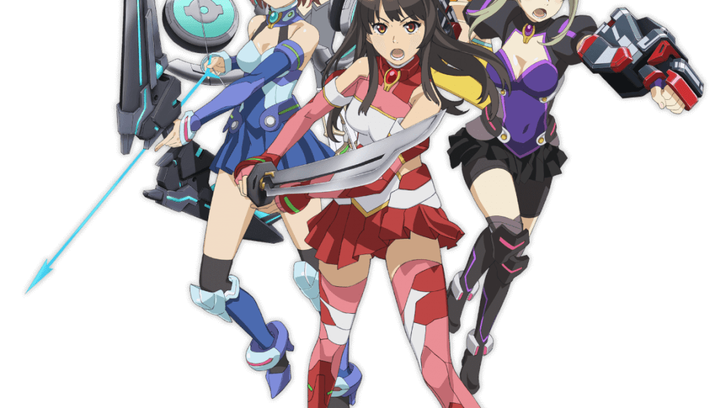 School Girl Strikers TV anime nyt billede