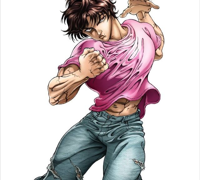 Nyt Grappler Baki TV anime nøgle billede