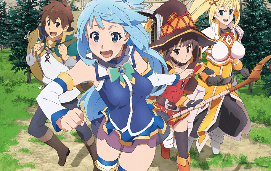 Konosuba S2 vinter 2017 TV anime billede