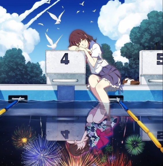 Fireworks, Should We See It from the Side or the Bottom? anime film trailer og info