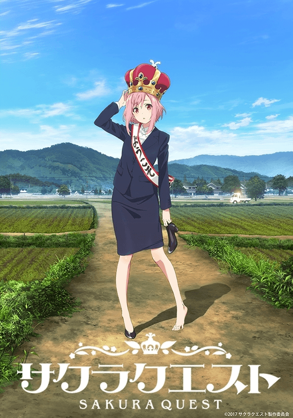 Sakura Quest forår 2017 TV anime info og billeder