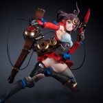 Hdge technical statue No.17 Kabaneri of the Iron Fortress - Mumei Haruhiko Mikimoto Complete Supervision Ver