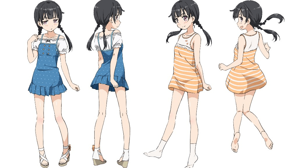 One Room vinter 2017 anime character designs