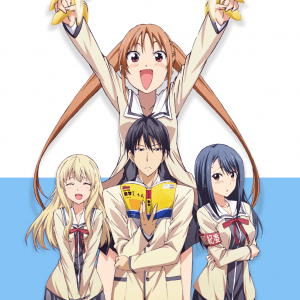 Aho Girl TV sommer 2017 anime billede og hjemmeside