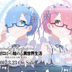 Re:Zero -Death or Kiss- Game TV trailer (PS4/Vita)