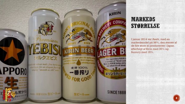 Japanerne og øl
