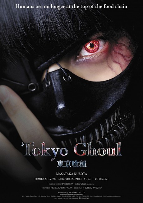 Live-Action Tokyo Ghoul film trailer & info