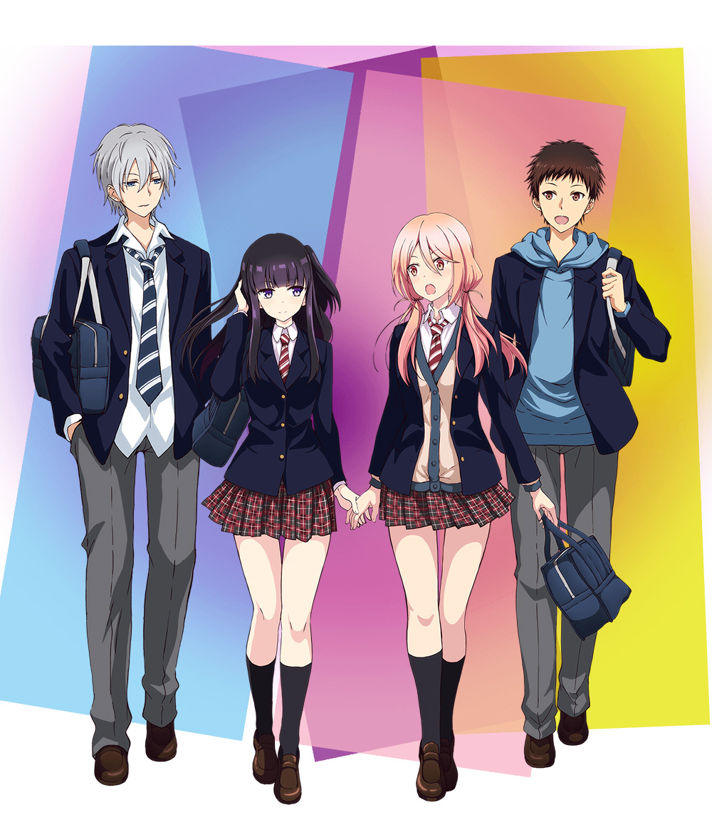 NTR: Netsuzou TRap TV anime trailere og info