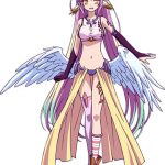 Yukari Tamura som Jibril, en pige fra Flügel racen