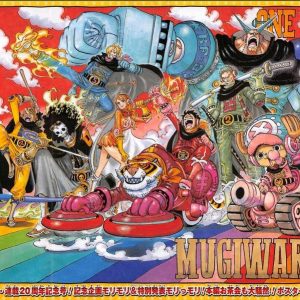One Piece farve dobbeltside fra Jump 33