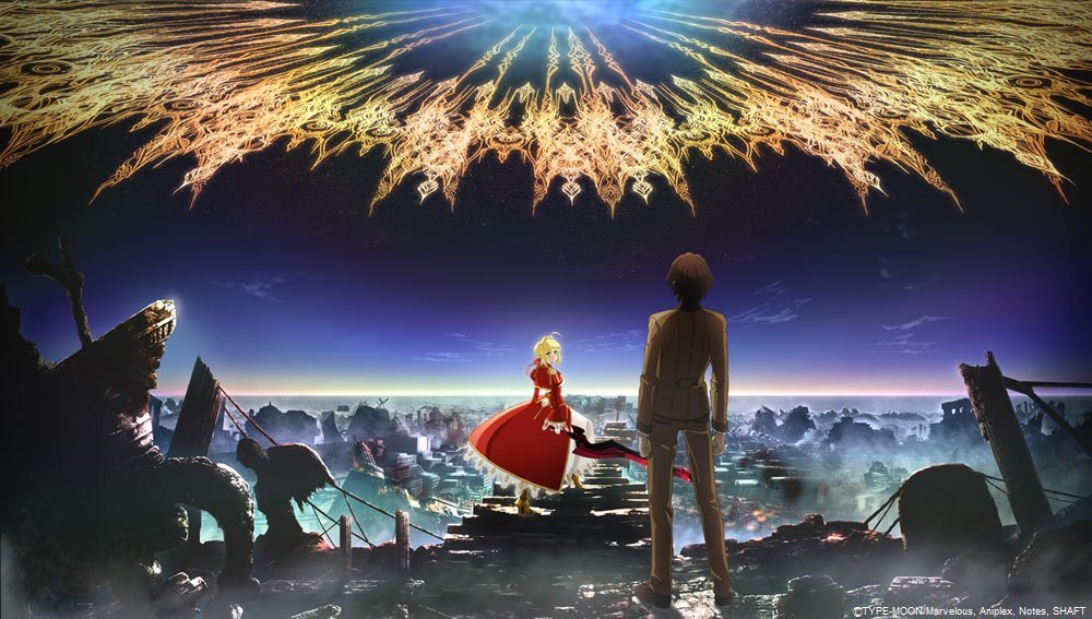 Fate/EXTRA Last Encore TV anime trailer 3 og nøgle billede