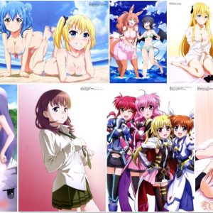 Megami Magazine september 2017 plakater