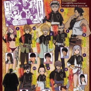 Black Clover TV anime character designs