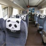 Panda-tema Adventure World Express i Osaka