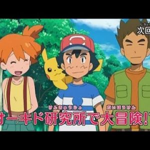 “Pokemon Sun & Moon” anime episode preview med Brock & Misty