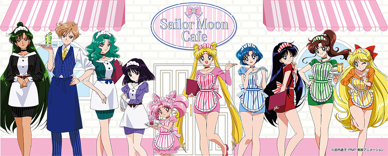 Sailor Moon Cafes Opening In Japan