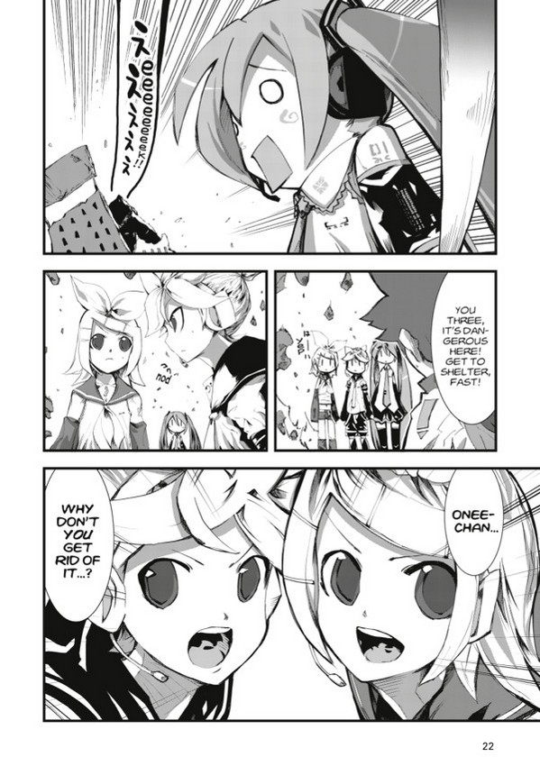 "Unofficial Hatsune Mix" Manga