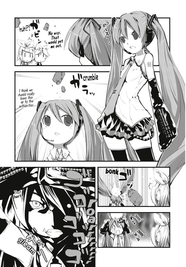 "Unofficial Hatsune Mix" Manga