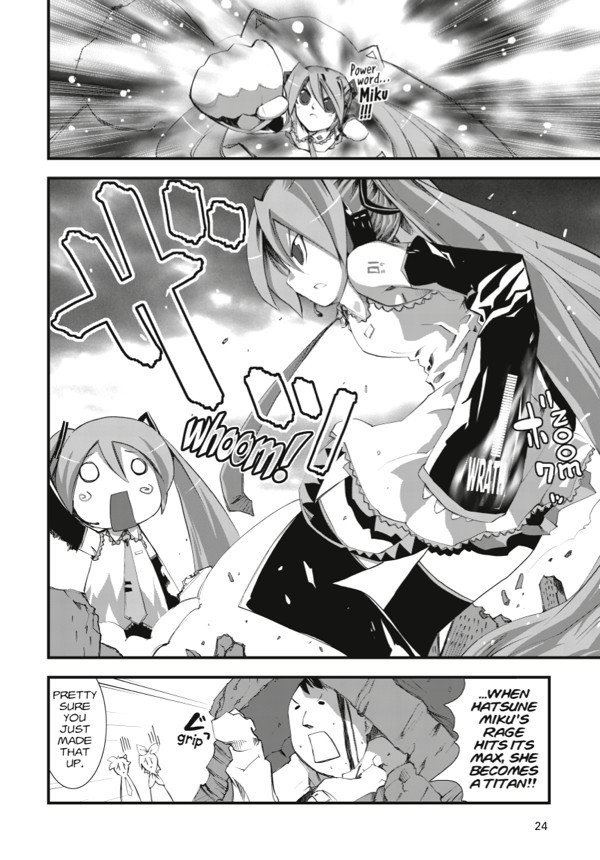"Unofficial Hatsune Mix" Manga